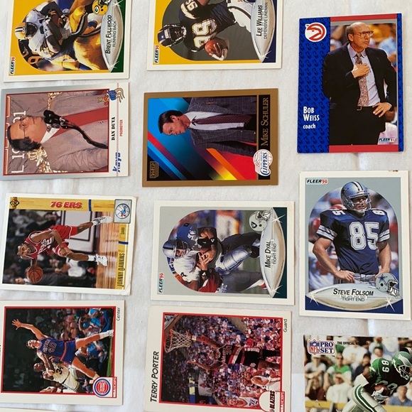 50pcs. Vintage Sports Cards Collection - Picture 8 of 14